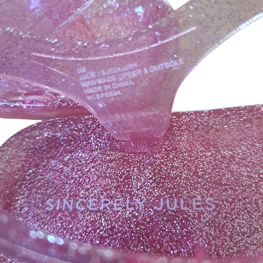Sincerely Jules NWOT Girl's Jellies Sandals - Picture 4 of 6